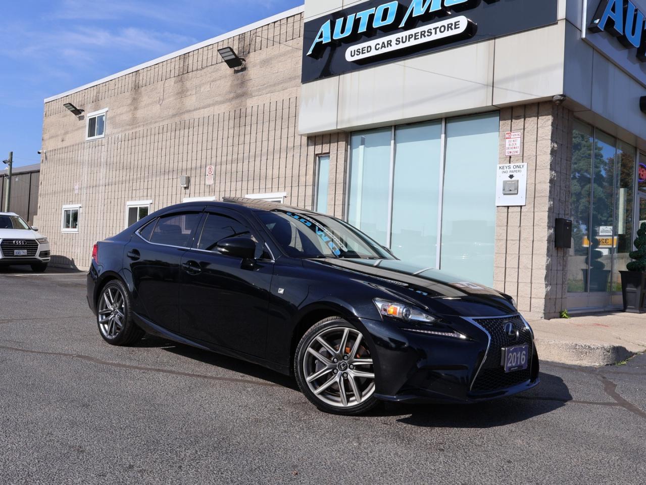 2016 Lexus IS 300 F SPORT AWD CERTIFIED CAMERA NAV BLUETOOTH LEATHER HEATED SEATS SUNROOF CRUISE ALLOYS - Photo #8