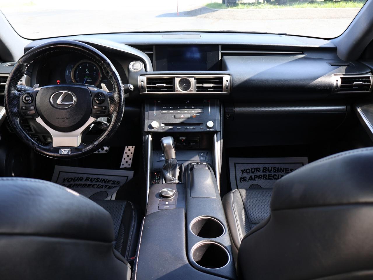 2016 Lexus IS 300 F SPORT AWD CERTIFIED CAMERA NAV BLUETOOTH LEATHER HEATED SEATS SUNROOF CRUISE ALLOYS - Photo #11