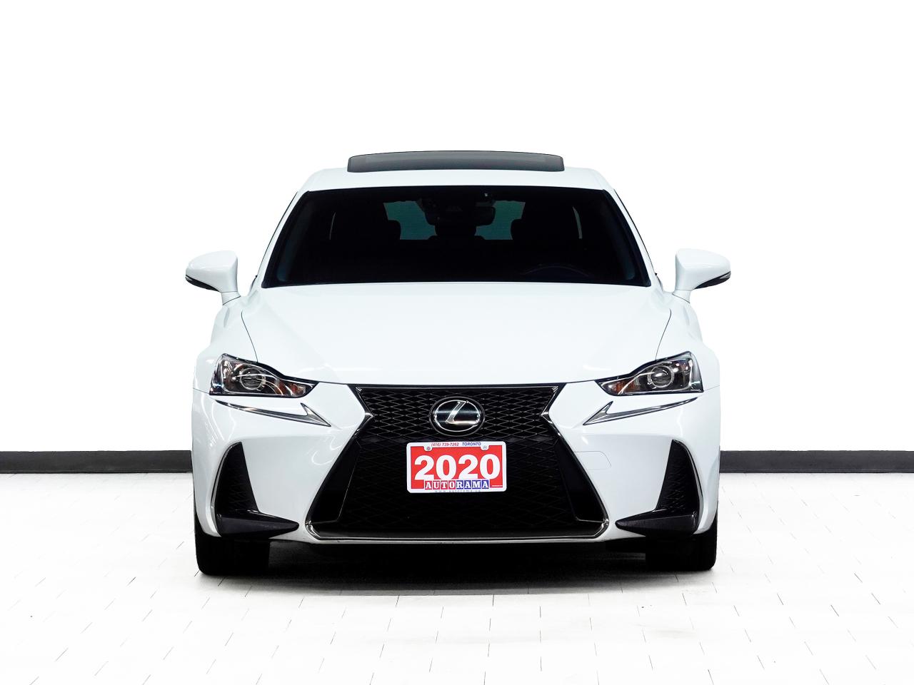 2020 Lexus IS 350 F-SPORT | BlackLine | AWD | Nav | Leathr | Sunroof