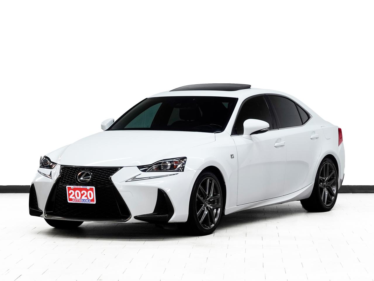 2020 Lexus IS 350 F-SPORT | BlackLine | AWD | Nav | Leathr | Sunroof