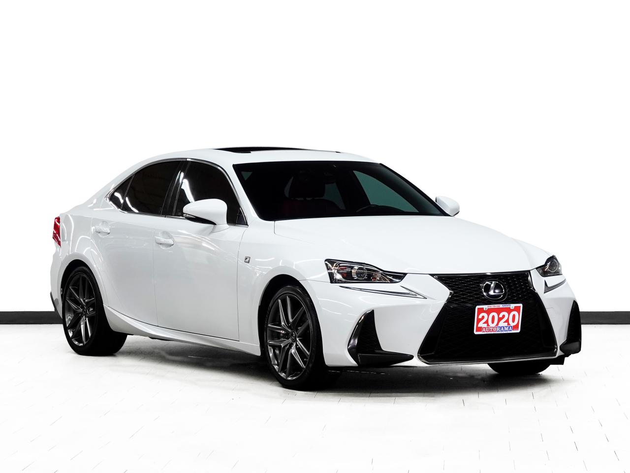 2020 Lexus IS 350 F-SPORT | BlackLine | AWD | Nav | Leathr | Sunroof
