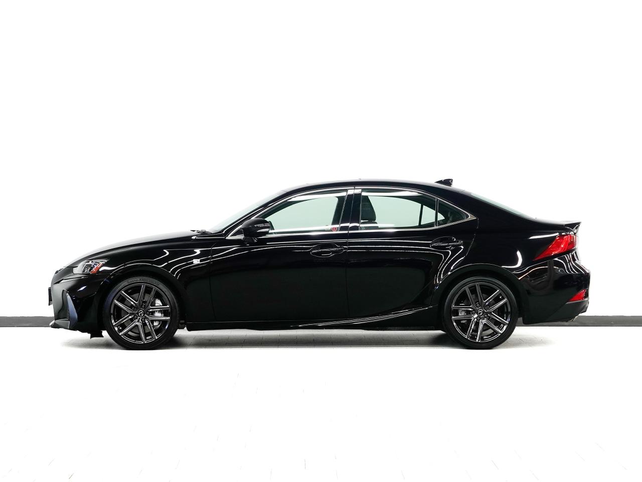 2020 Lexus IS 350 FSPORT2 | BlackLine | AWD | Nav | Leathr | Sunroof