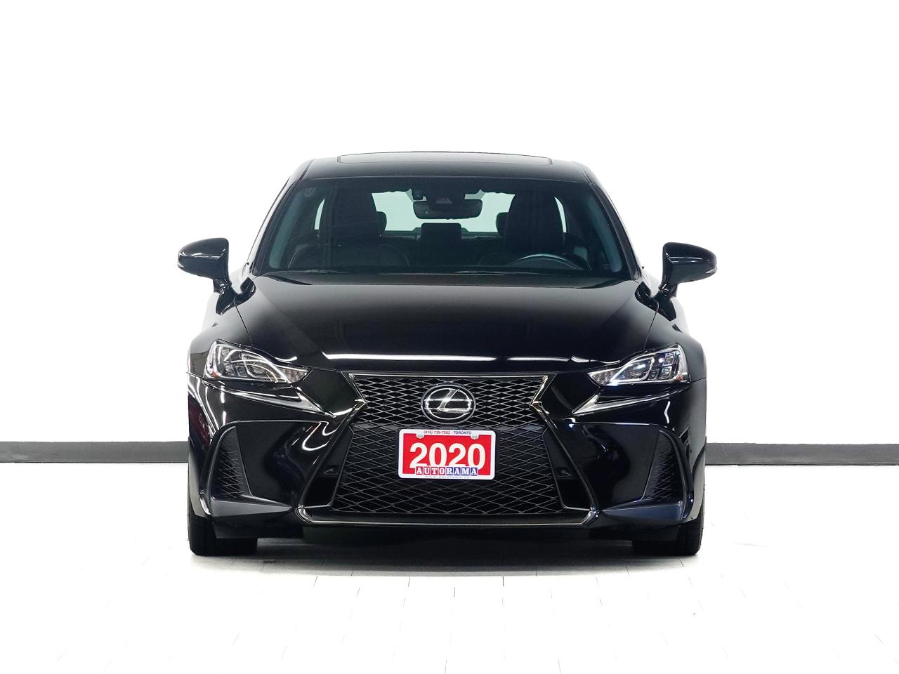 2020 Lexus IS 350 FSPORT2 | BlackLine | AWD | Nav | Leathr | Sunroof