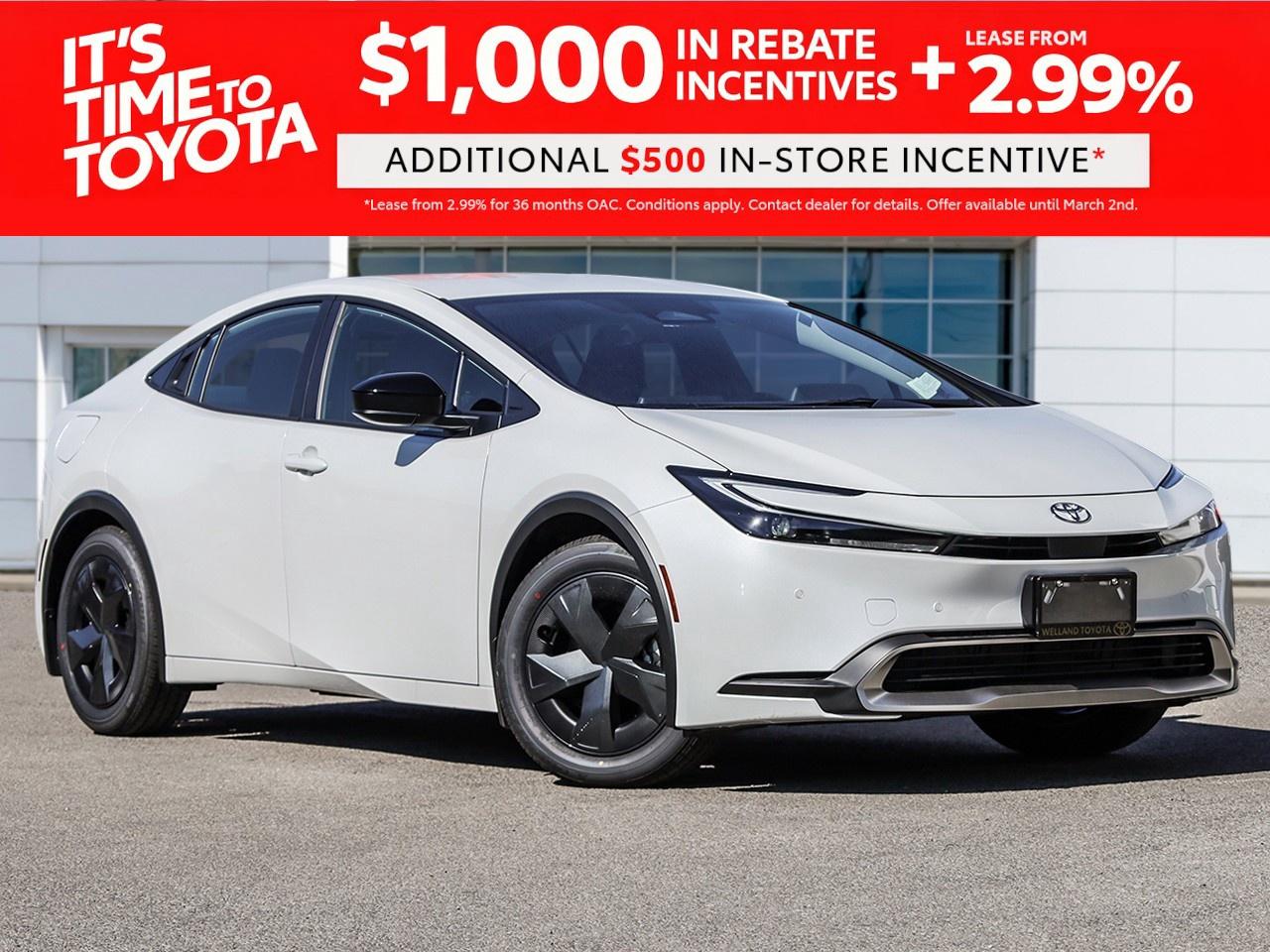 2026 Toyota Prius Plug-In Hybrid SE $1000 REBATE NOT APPLIED TO PRICE! Photo