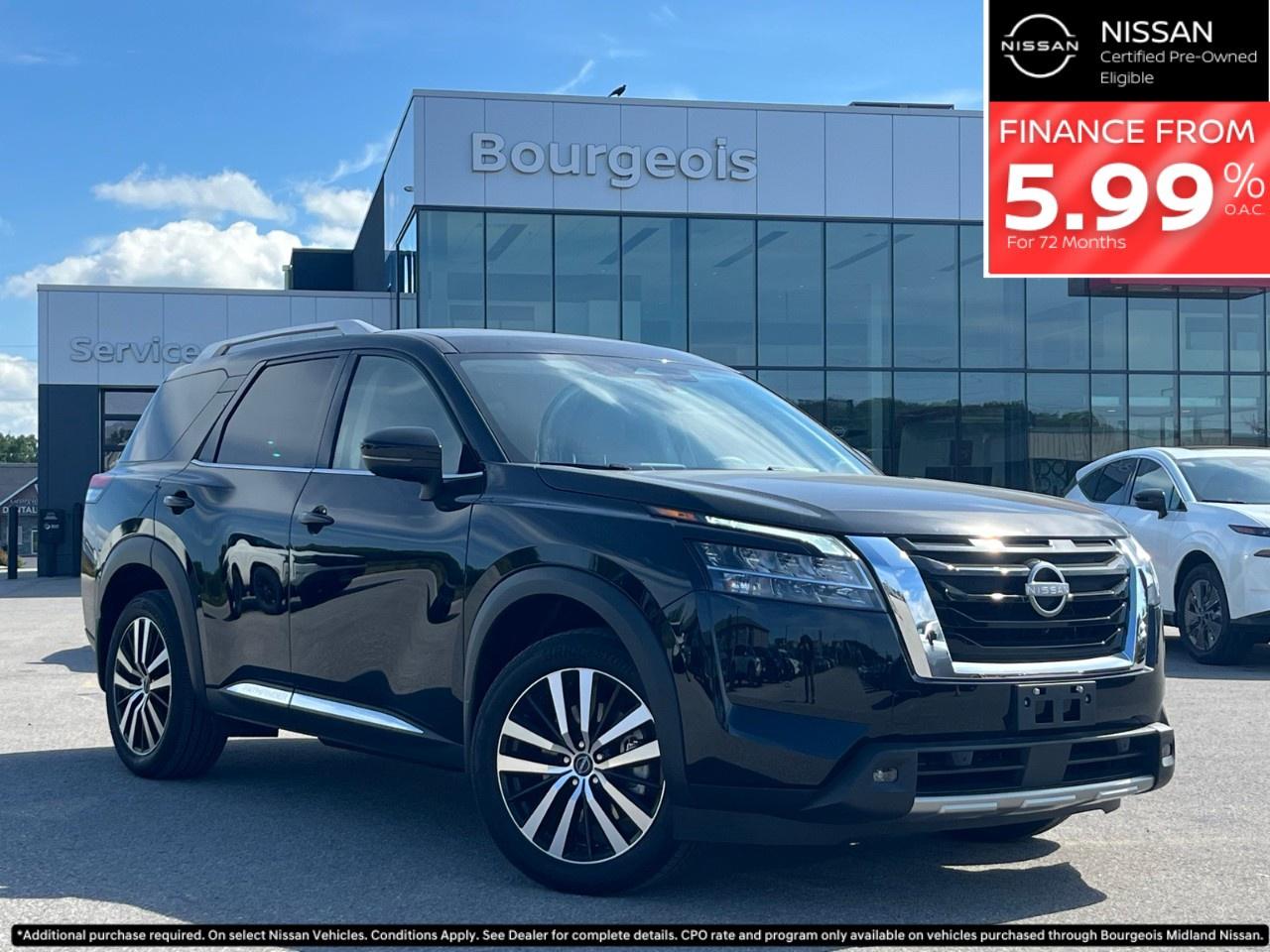 Used 2024 Nissan Pathfinder Platinum 4WD for sale in Midland, ON