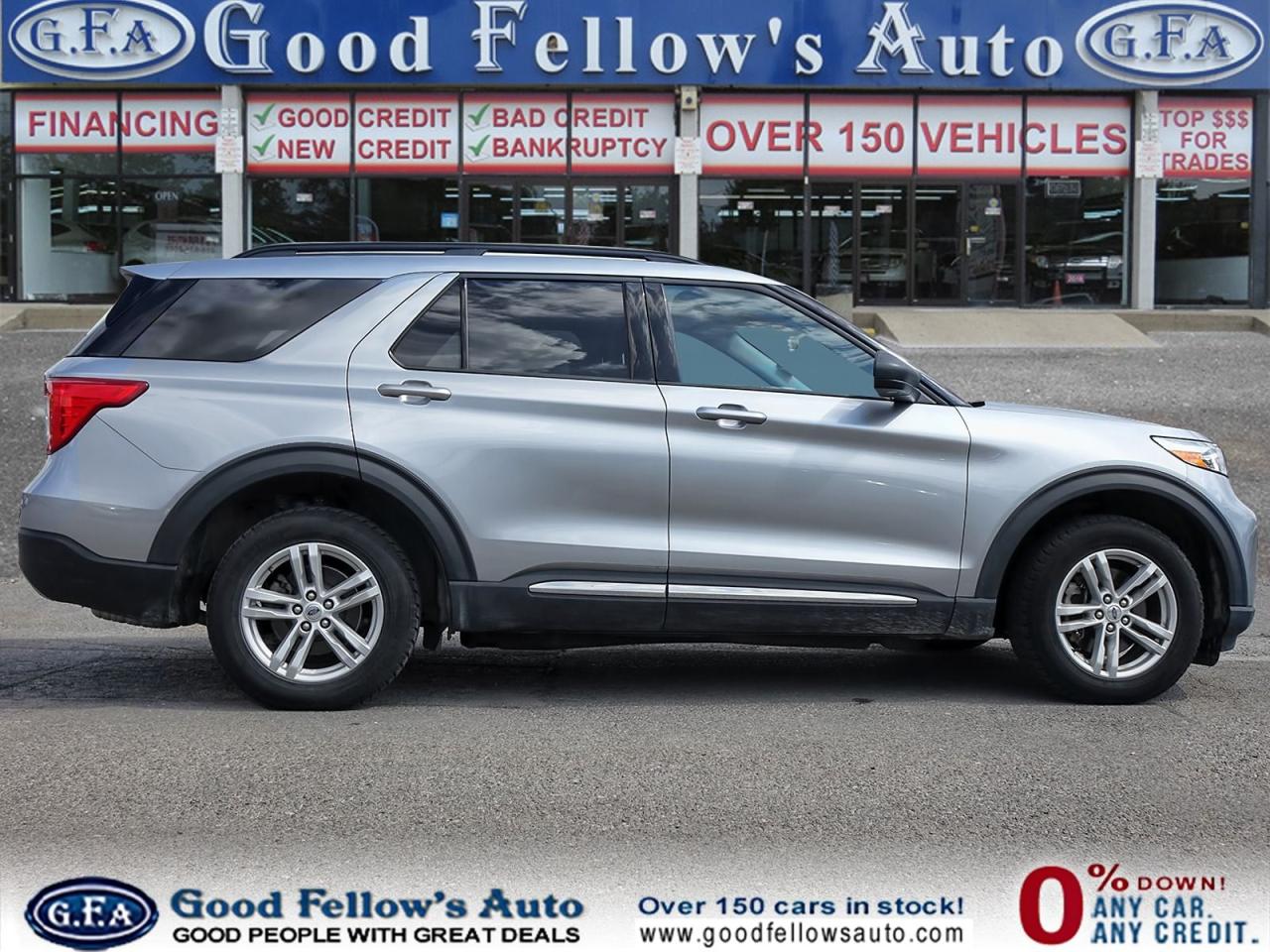 2022 Ford Explorer XLT MODEL, ECOBOOST, AWD, 6 PASSENGER, LEATHER SEA Photo3