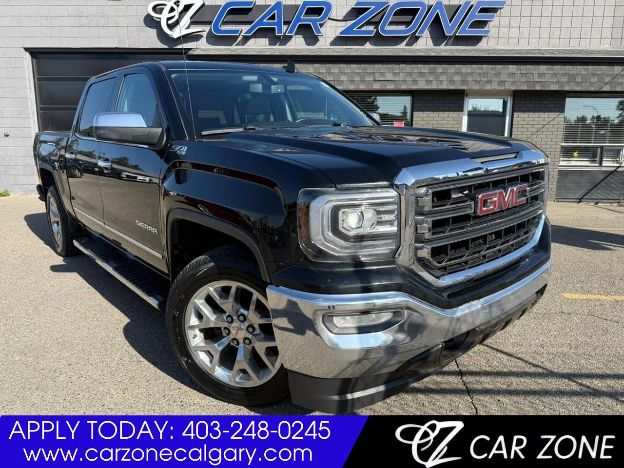 Used 2016 GMC Sierra 1500 SLT Crew Cab 4X4 for sale in Calgary, AB