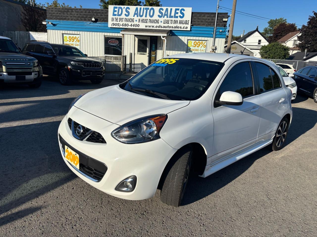 2019 Nissan Micra SR, Auto, Air, Back-Up-Camera, Alloy Wheels