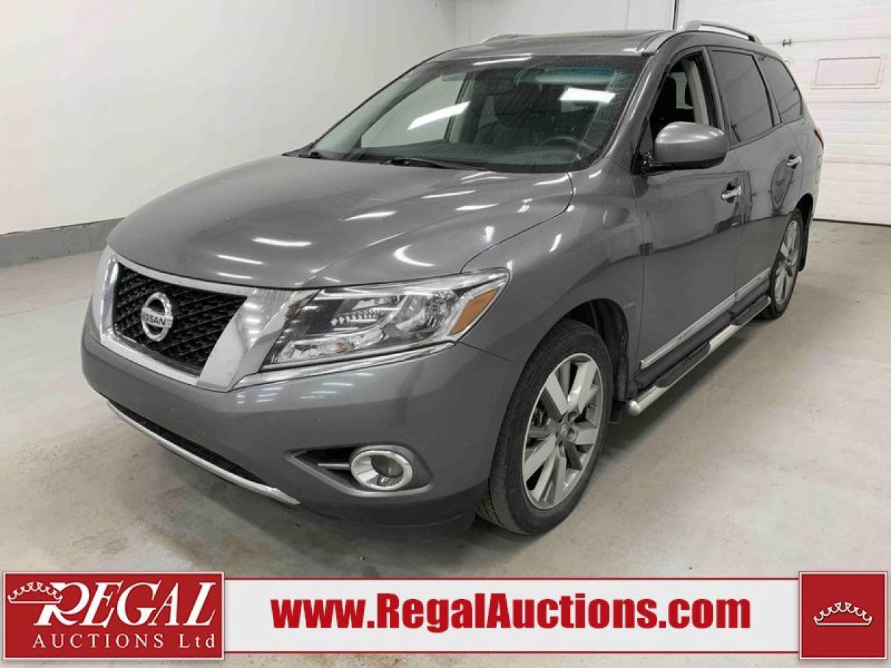 Used 2016 Nissan Pathfinder Platinum for sale in Calgary, AB