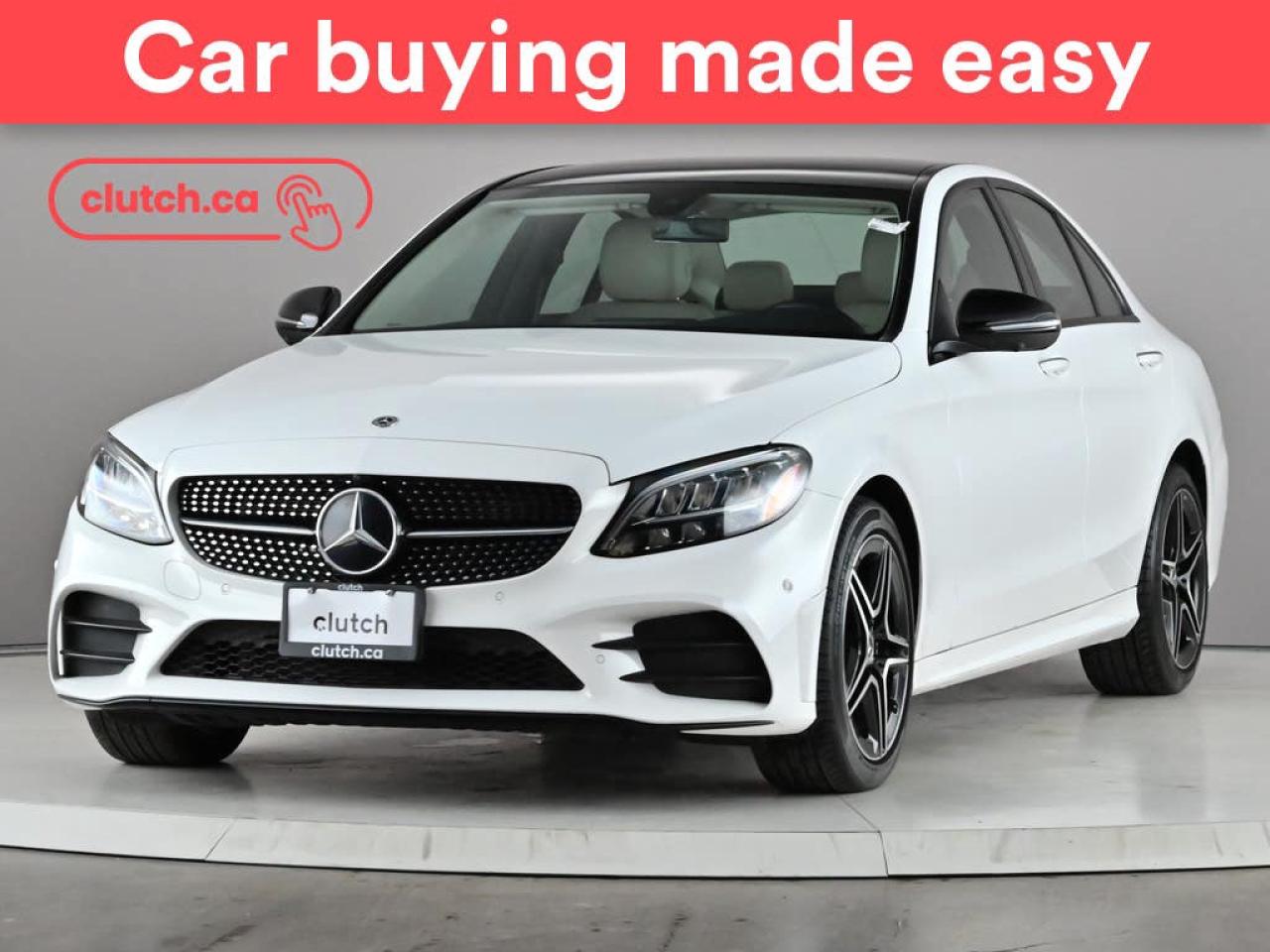 Used 2021 Mercedes-Benz C-Class C 300 4MATIC w/ Apple CarPlay, Heated Front Seats, Rearview Cam for sale in Toronto, ON
