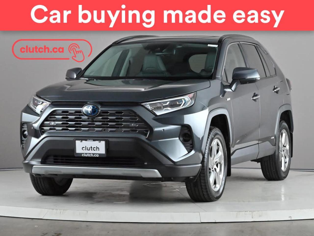Used 2021 Toyota RAV4 Hybrid Limited AWD w/ Apple CarPlay, Heated Front Seats, Rearview Cam for sale in Toronto, ON