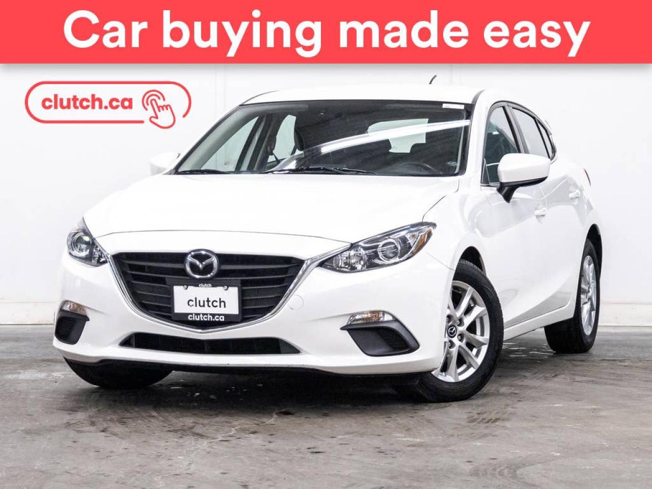 Used 2015 Mazda MAZDA3 Sport GS w/ Convenience Pkg  w/ Heated Front Seats, Bluetooth, Rearview Cam for sale in Toronto, ON