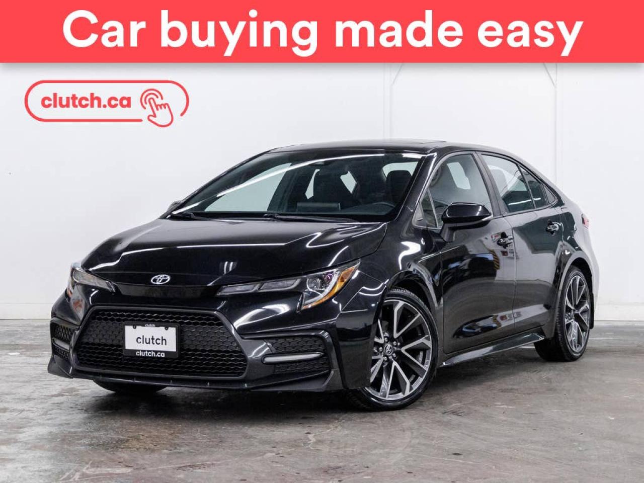 Used 2021 Toyota Corolla SE w/ SE Upgrade Pkg w/Apple CarPlay & Android Auto, Heated Front Seats, Backup Cam for sale in Toronto, ON