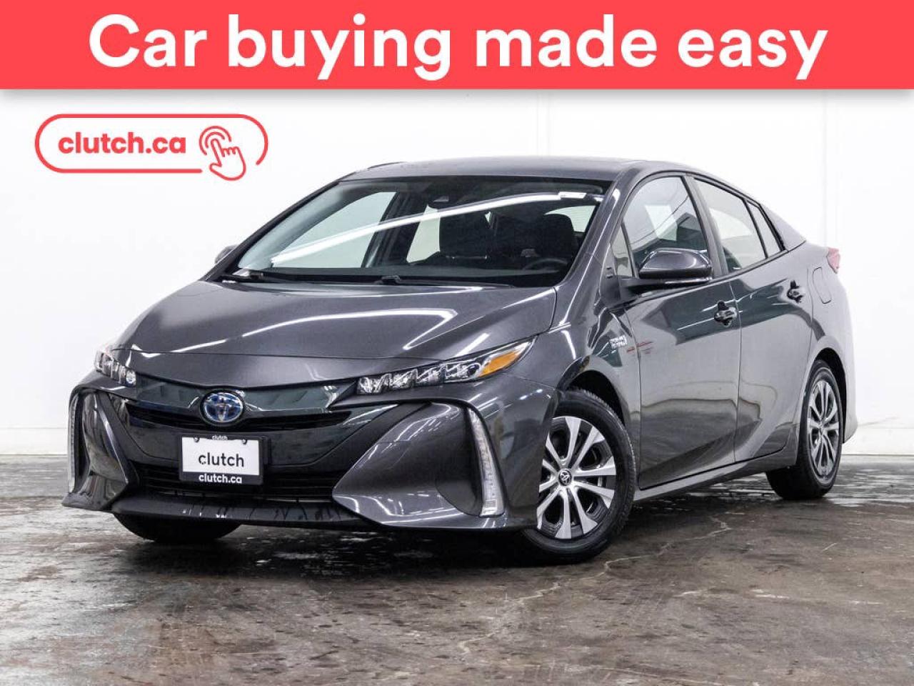 Used 2021 Toyota Prius Prime Base w/Apple CarPlay & Android Auto, Heated Front Seats, Backup Cam for sale in Toronto, ON