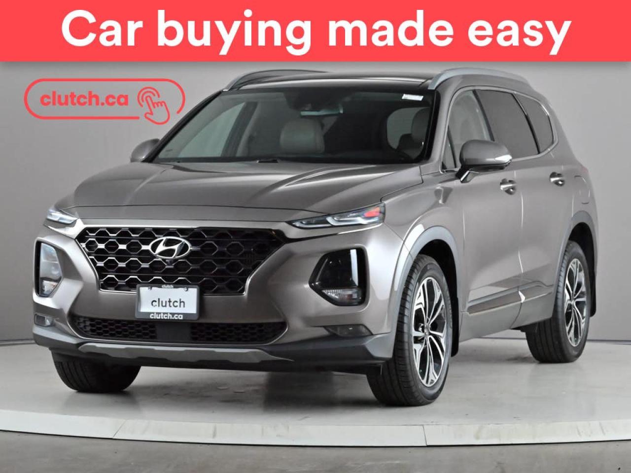 Used 2020 Hyundai Santa Fe Ultimate AWD w/ Apple CarPlay, Heated Front Seats, Rearview Cam for sale in Toronto, ON