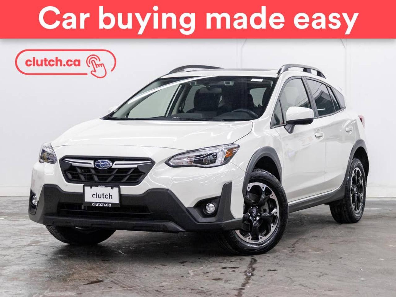 Used 2023 Subaru XV Crosstrek Sport AWD w/ Eyesight Pkg w/ Front Heated Seats, Rearview Cam, Climate Control for sale in Toronto, ON