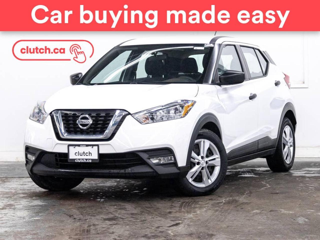 Used 2019 Nissan Kicks S w/ Push Button Start, Rearview Cam, Climate Control for sale in Toronto, ON