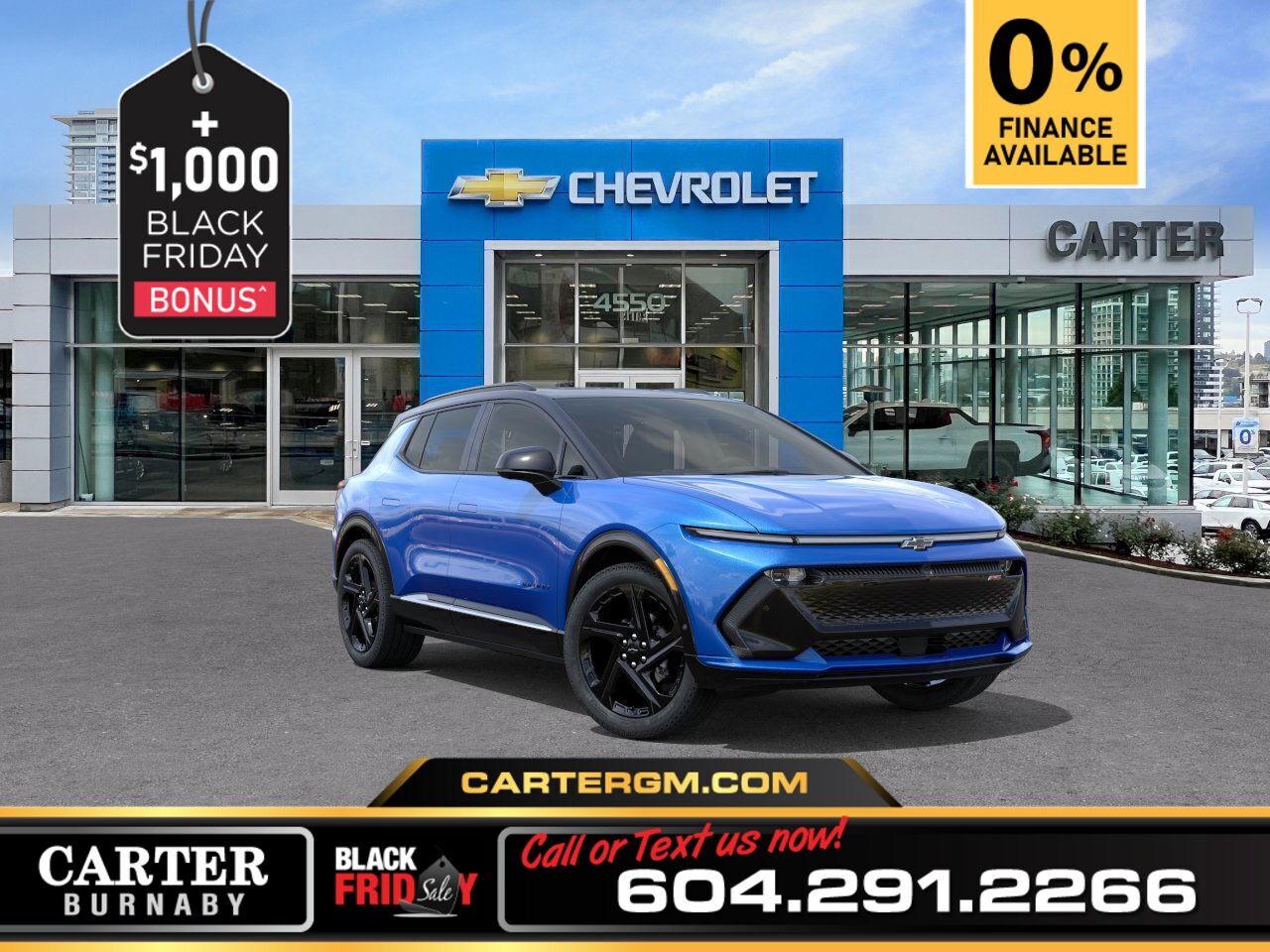 New 2025 Chevrolet Equinox EV RS FWD | Costco Members Save Up To $1,200! for sale in Burnaby, BC