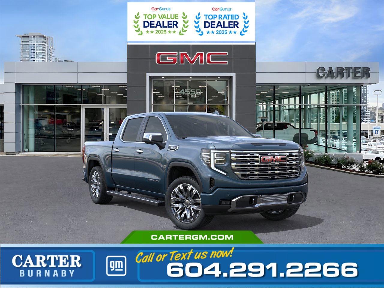 New 2026 GMC Sierra 1500 DENALI 4WD | POWER SEATS/TRAILERING PKG/13.4