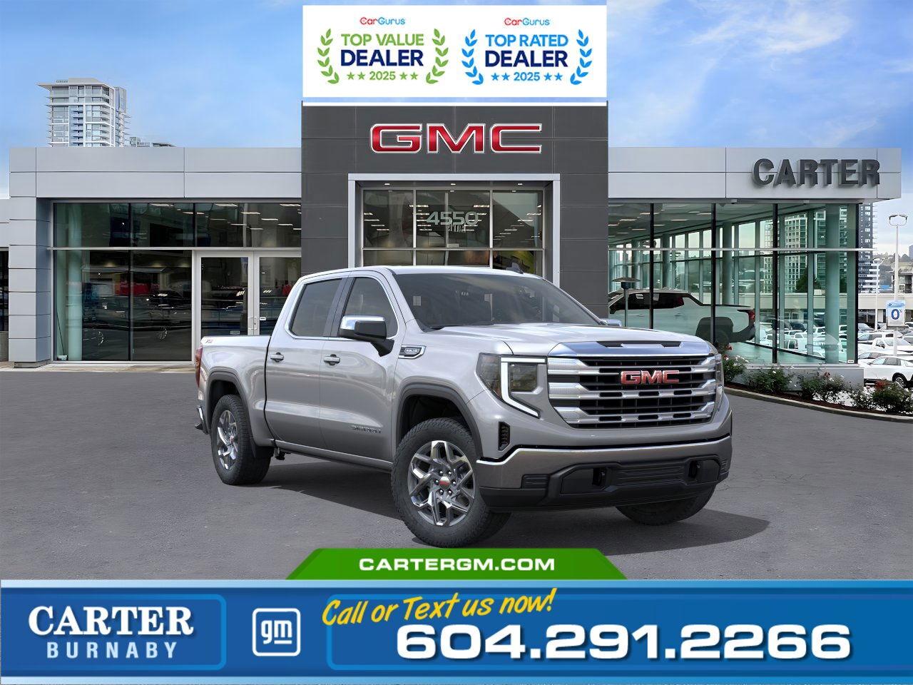 New 2026 GMC Sierra 1500 SLE 4WD | X31 OFF-ROAD PKG/TRAILERING PKG for sale in Burnaby, BC