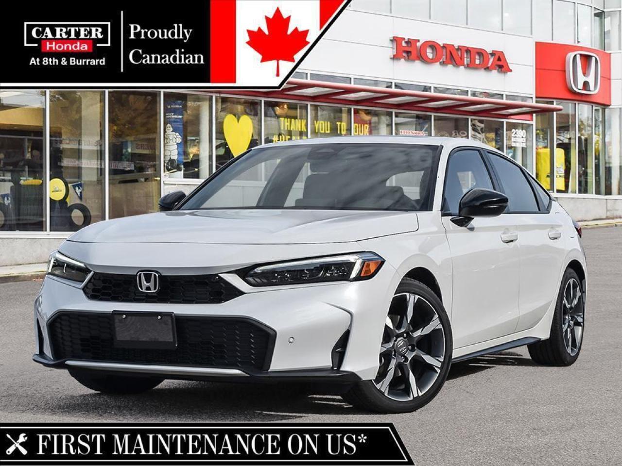 New 2026 Honda Civic Hatchback Hybrid Sport Touring | Leather Comfort and Tech for sale in Vancouver, BC