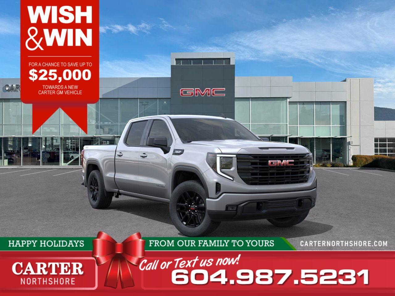 New 2026 GMC Sierra 1500 ELEVATION 4WD | Alum Wheels/Touchscreen/Bose Skprs for sale in North Vancouver, BC