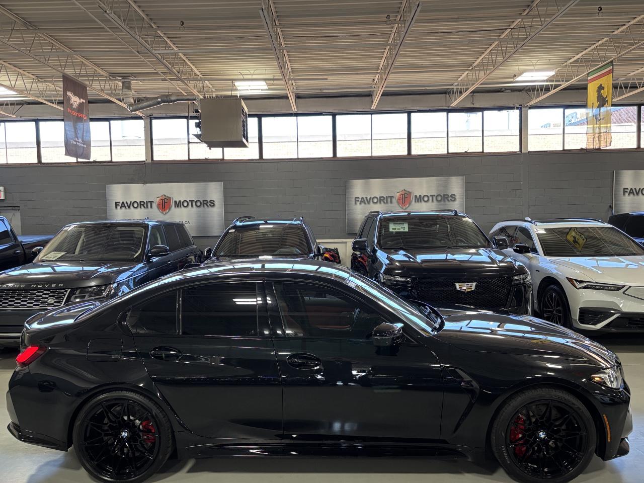 2025 BMW M3 Competition|SEDAN|AWD|NO LUX TAX|REDLEATHER|CARBON - Photo #6