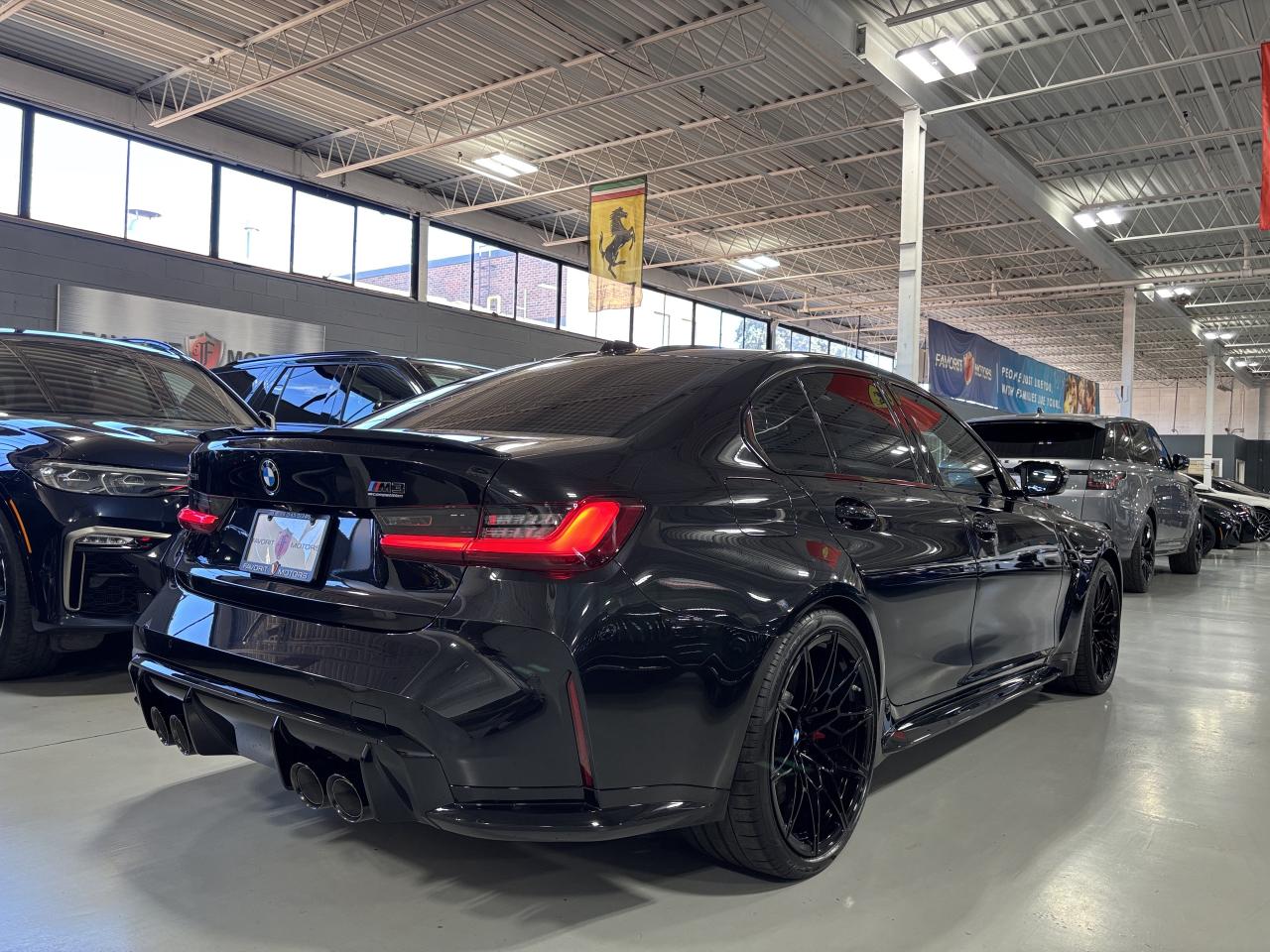 2025 BMW M3 Competition|SEDAN|AWD|NO LUX TAX|REDLEATHER|CARBON - Photo #9