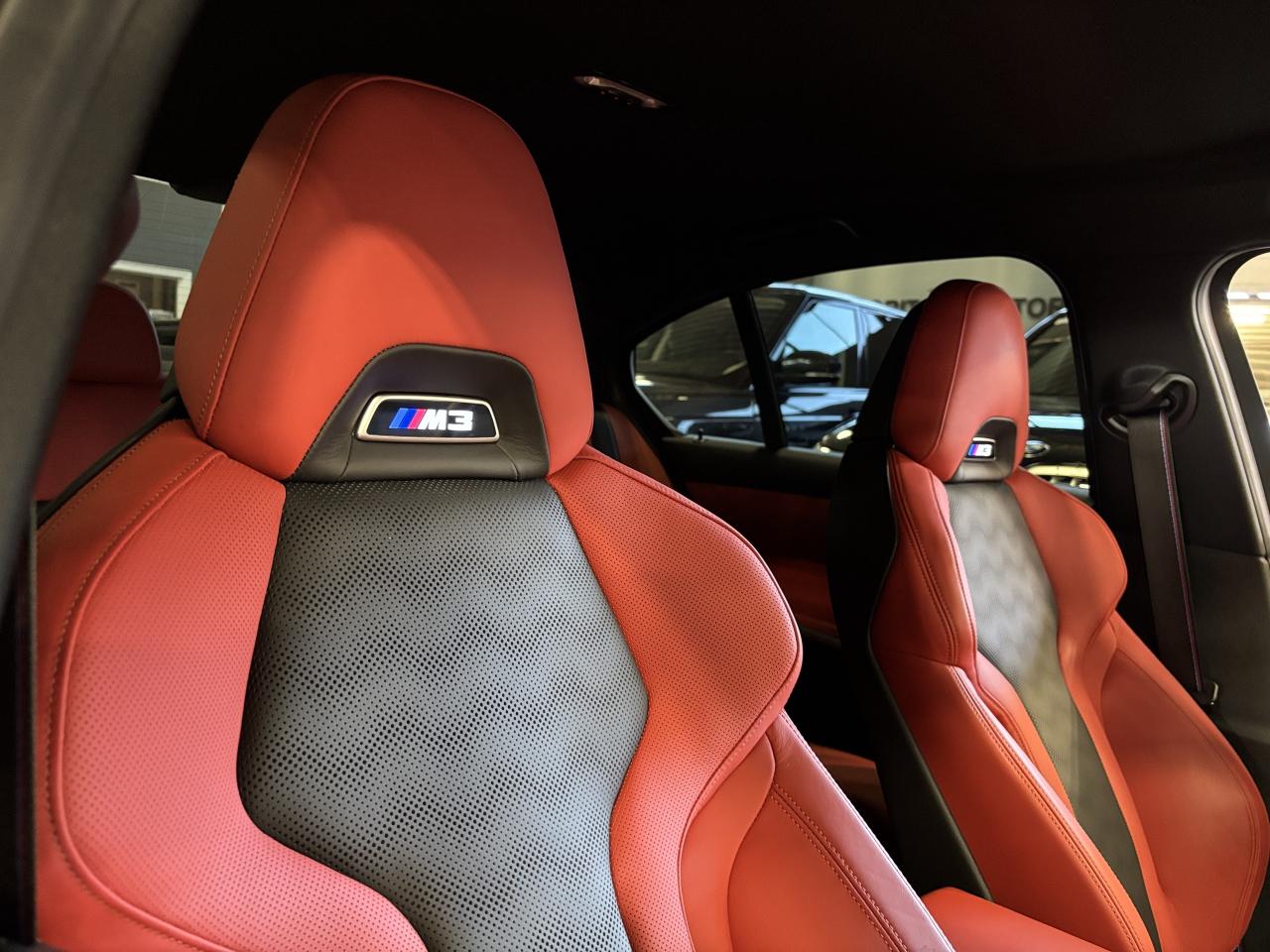 2025 BMW M3 Competition|SEDAN|AWD|NO LUX TAX|REDLEATHER|CARBON - Photo #21