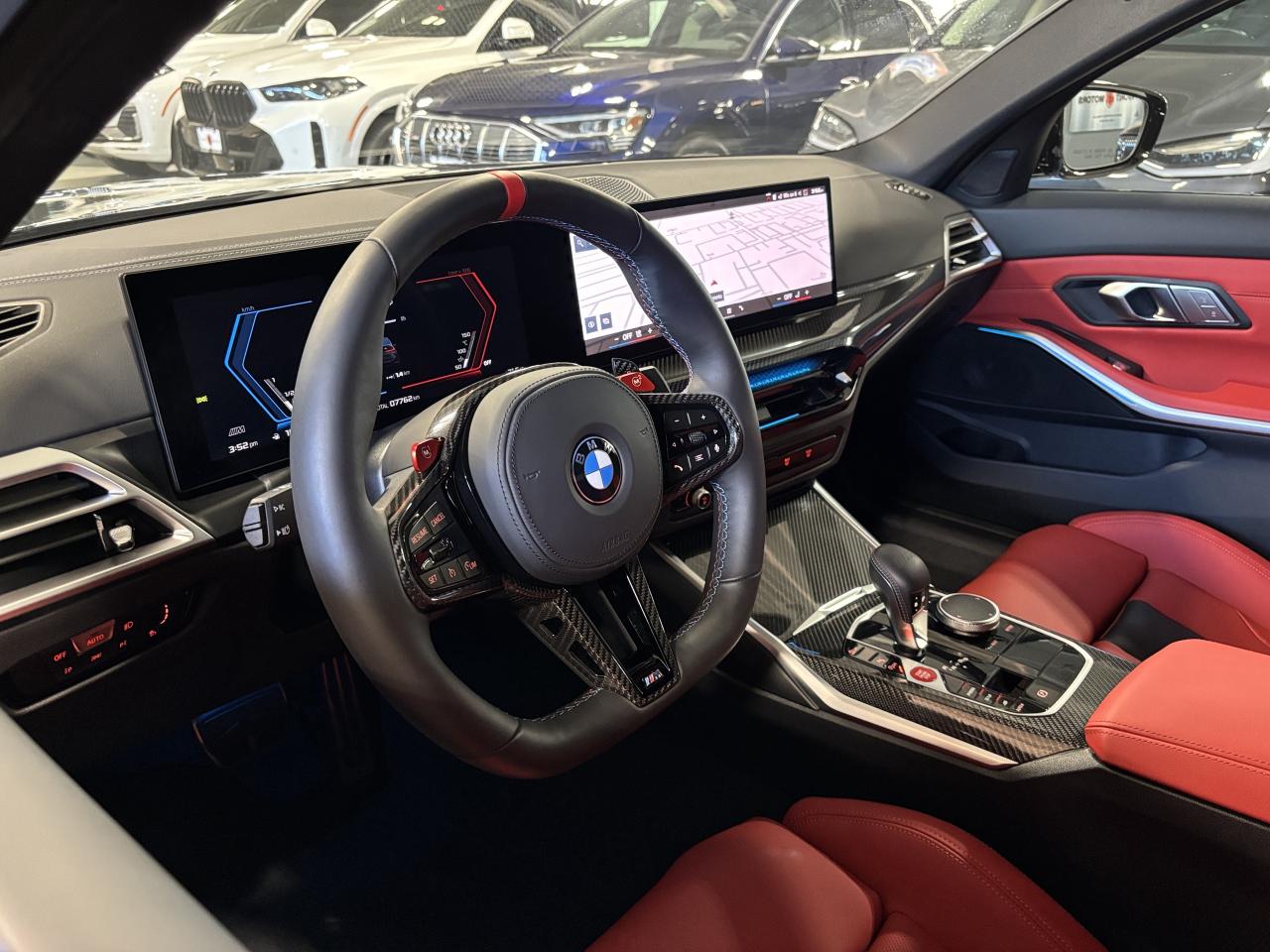 2025 BMW M3 Competition|SEDAN|AWD|NO LUX TAX|REDLEATHER|CARBON - Photo #23