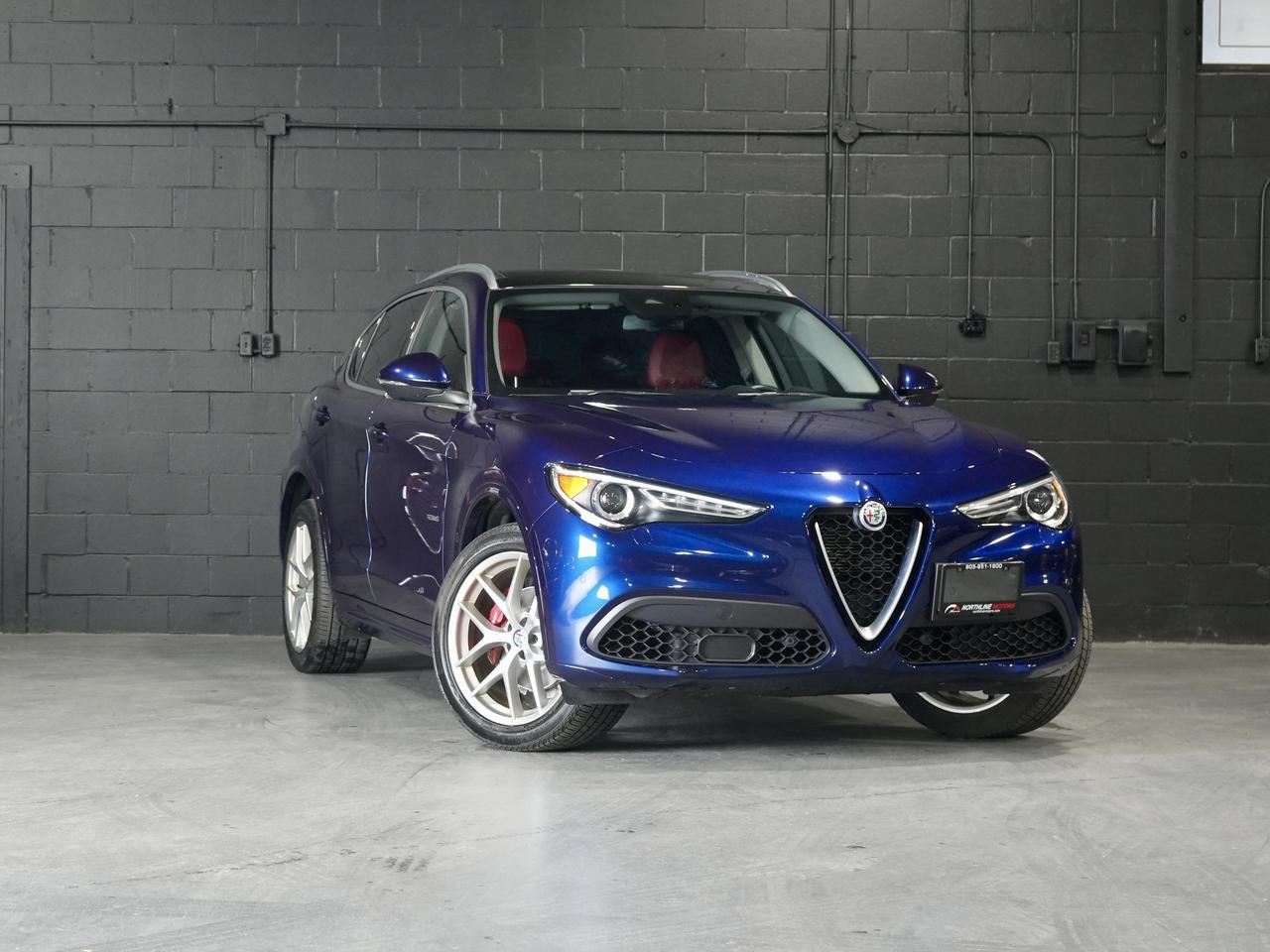 2021 Alfa Romeo Stelvio Ti/PANO/CAM/NAV/HARMAN K/DRIVE ASSIST/NO ACCIDENTS Photo