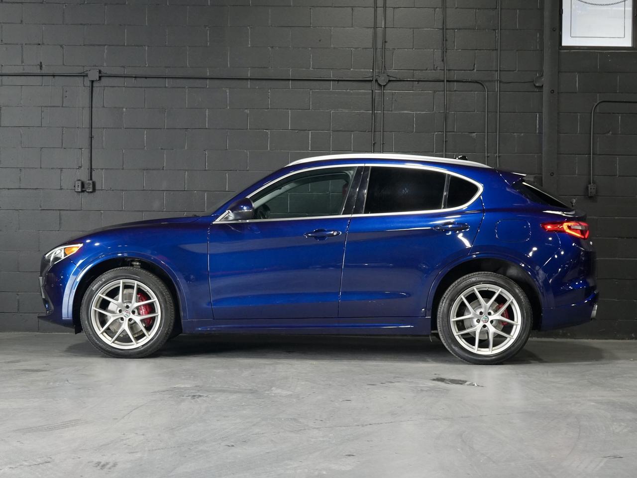 2021 Alfa Romeo Stelvio Ti/PANO/CAM/NAV/HARMAN K/DRIVE ASSIST/NO ACCIDENTS Photo