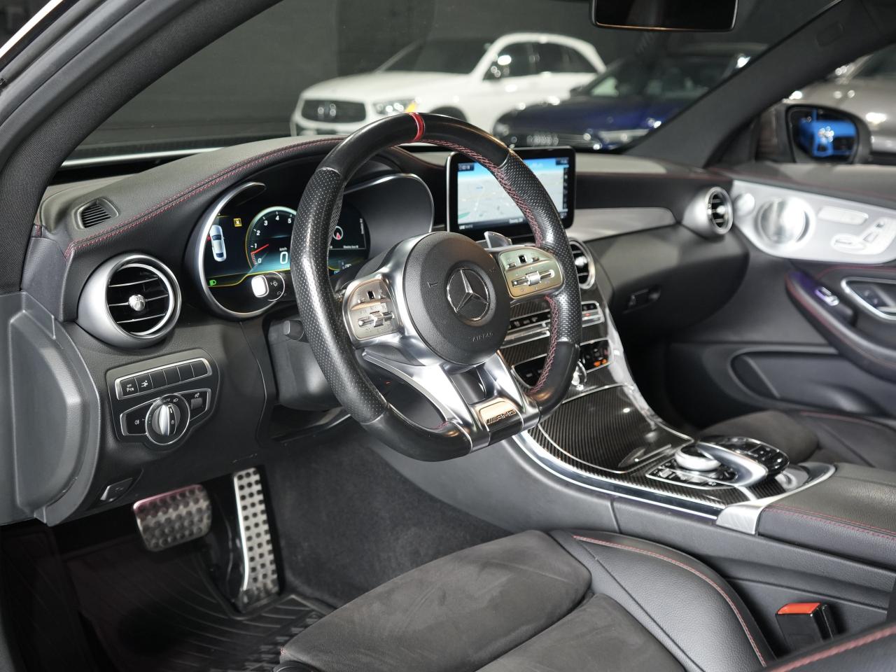 2020 Mercedes-Benz C-Class AMG C 43/PANO/BURMESTER/CARBON FIBER/360 CAM/NAV Photo