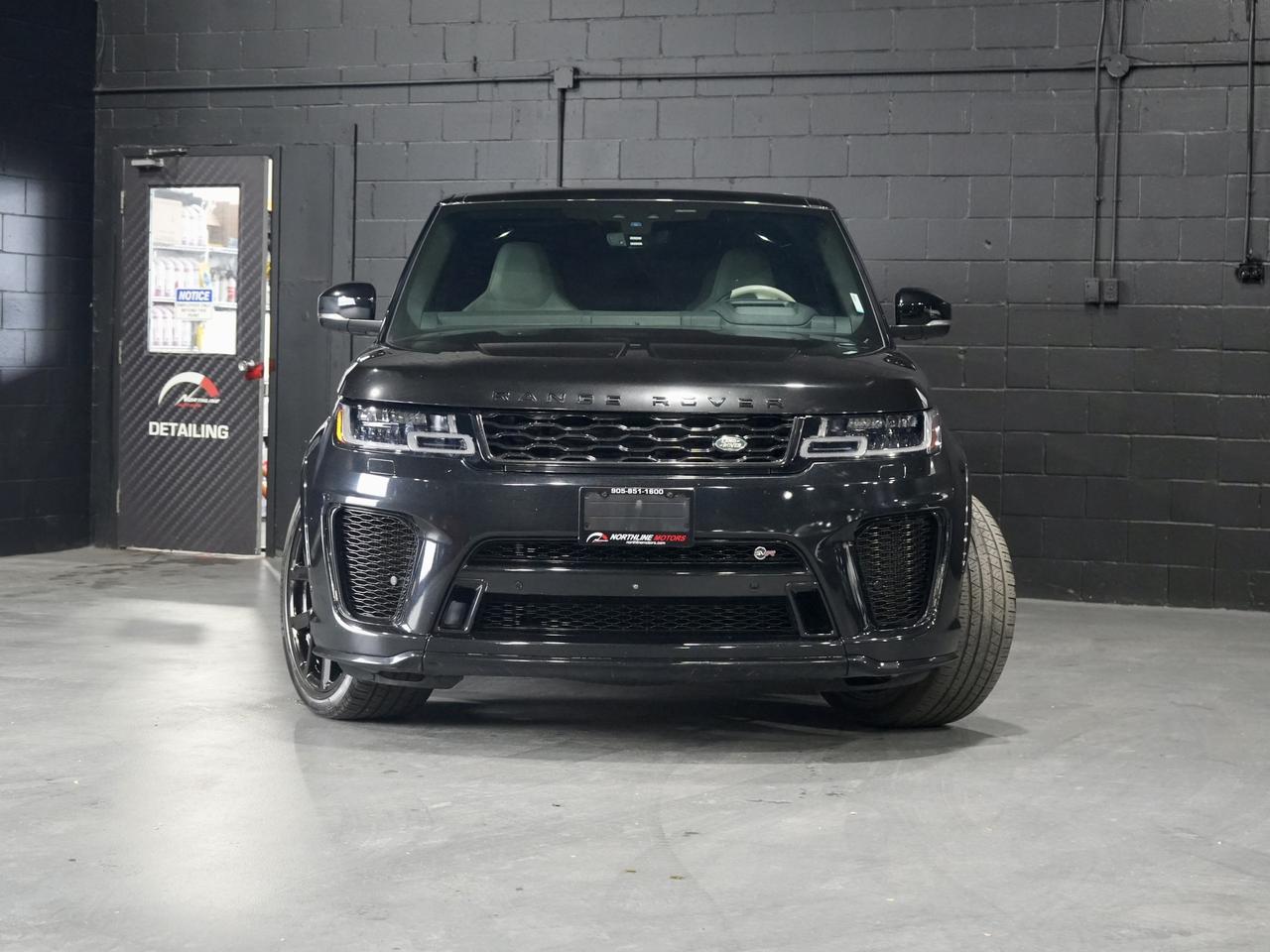 2018 Land Rover Range Rover Sport V8  SVR/HUD/360CAM/PANO/MERIDIAN/22 IN RIMS Photo2