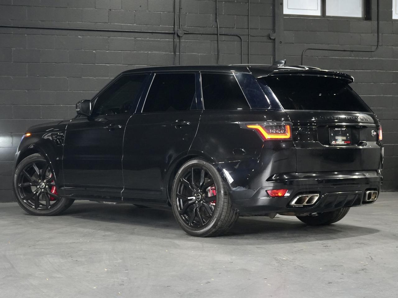 2018 Land Rover Range Rover Sport V8  SVR/HUD/360CAM/PANO/MERIDIAN/22 IN RIMS Photo4