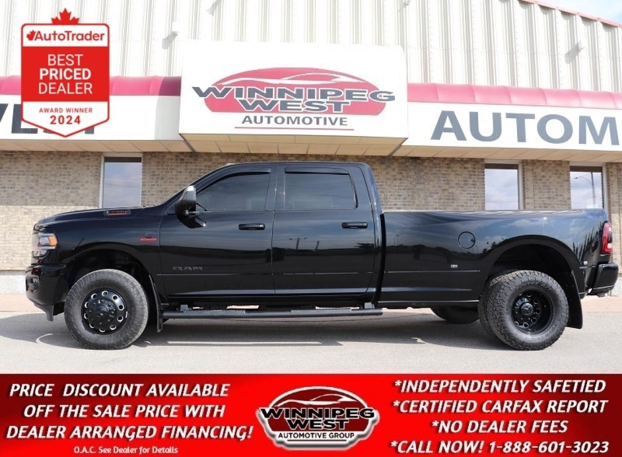 Used 2021 RAM 3500 DUALLY, SPECIAL ORDER FULLY LOADED NIGHT EDITION!! for sale in Headingley, MB