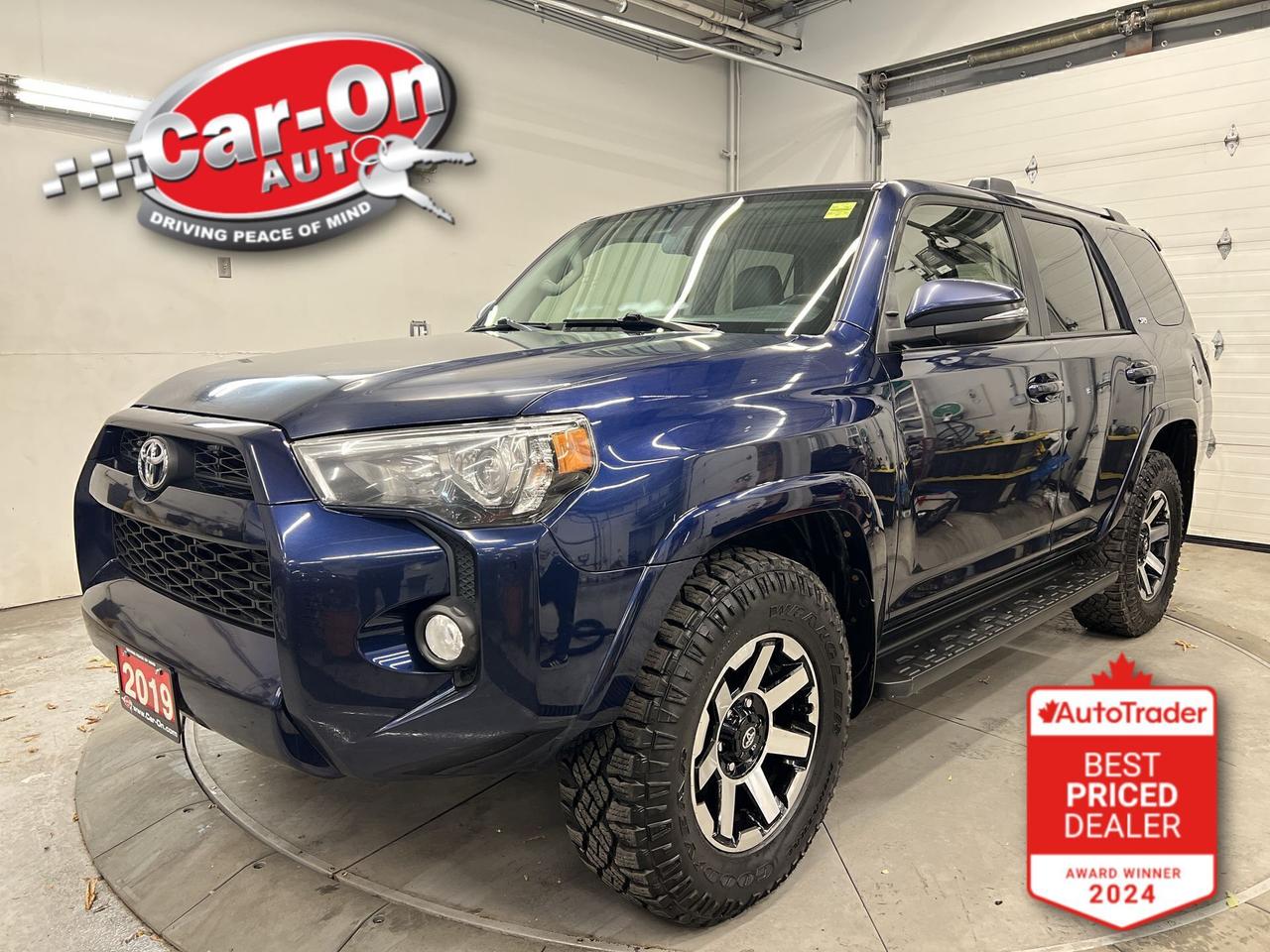 7-Passenger 4X4 w/ Leather, sunroof, 17-inch alloys, backup camera, tow package, running boards, navigation, heated seats, air conditioning, keyless entry, power locks, power mirrors, power windows, auto-dimming rearview mirror, garage door opener, cruise control, Bluetooth and Sirius XM!!