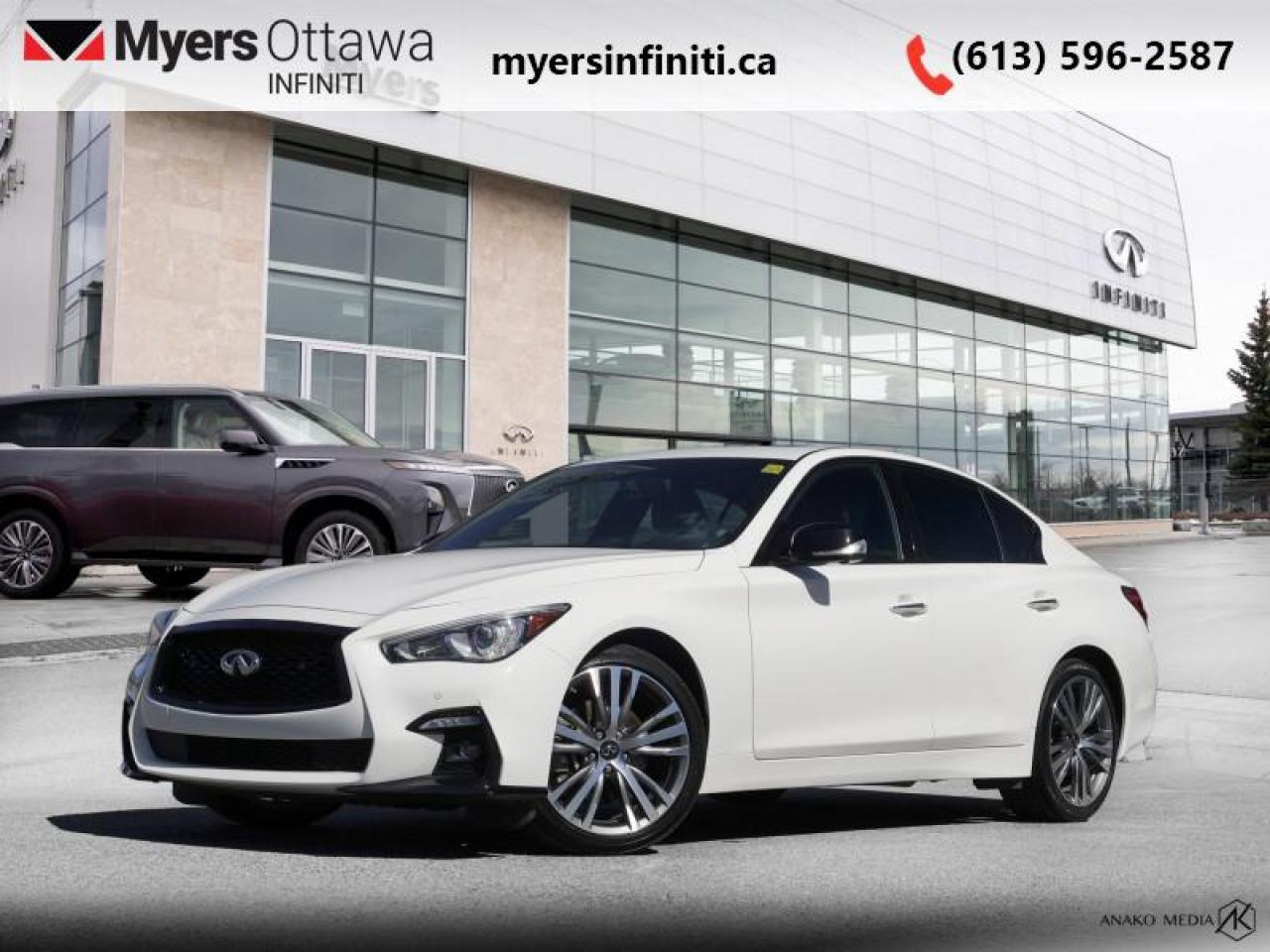 Used 2023 Infiniti Q50 Signature Edition  - Certified for sale in Ottawa, ON