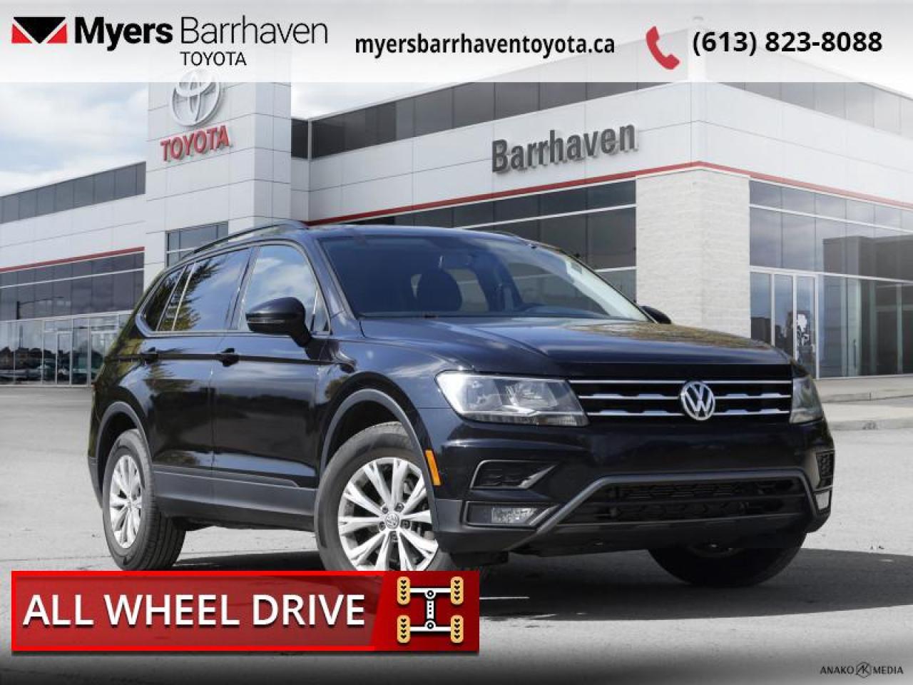 Used 2018 Volkswagen Tiguan Trendline 4MOTION  - Aluminum Wheels - $187 B/W for sale in Ottawa, ON