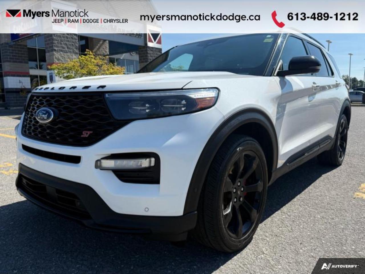 Used 2020 Ford Explorer ST  - Navigation -  Leather Seats for sale in Ottawa, ON