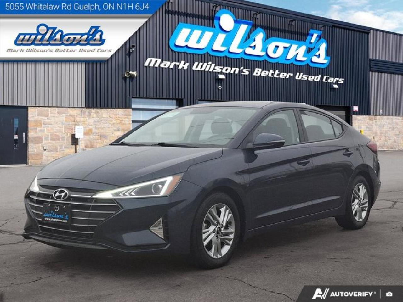 Used 2020 Hyundai Elantra Preferred | CarPlay | Android Auto | Heated Seats & Steering | Cruise Control | Rear Camera & More ! for sale in Guelph, ON