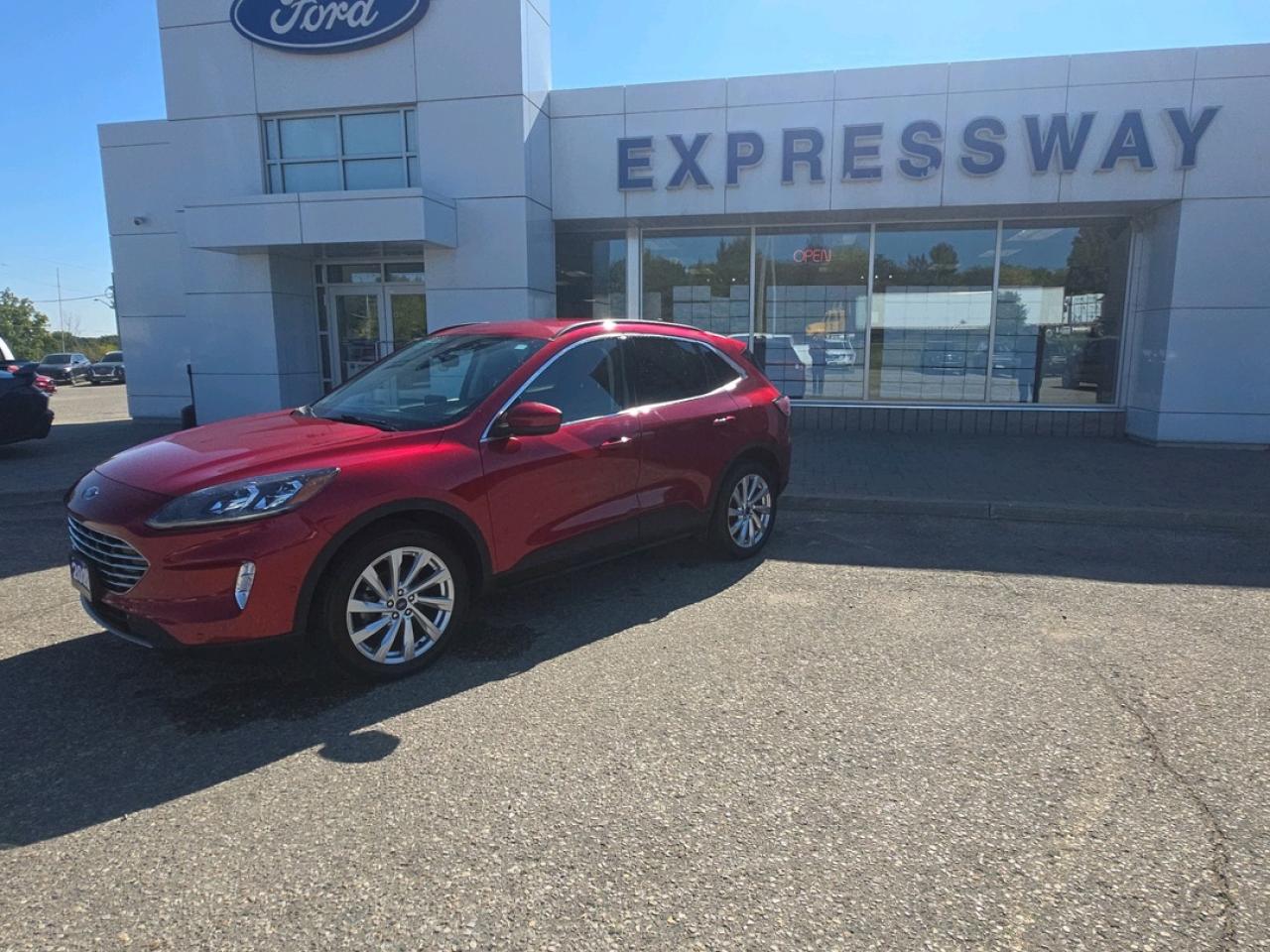 Used 2022 Ford Escape Titanium Hybrid for sale in Stratford, ON