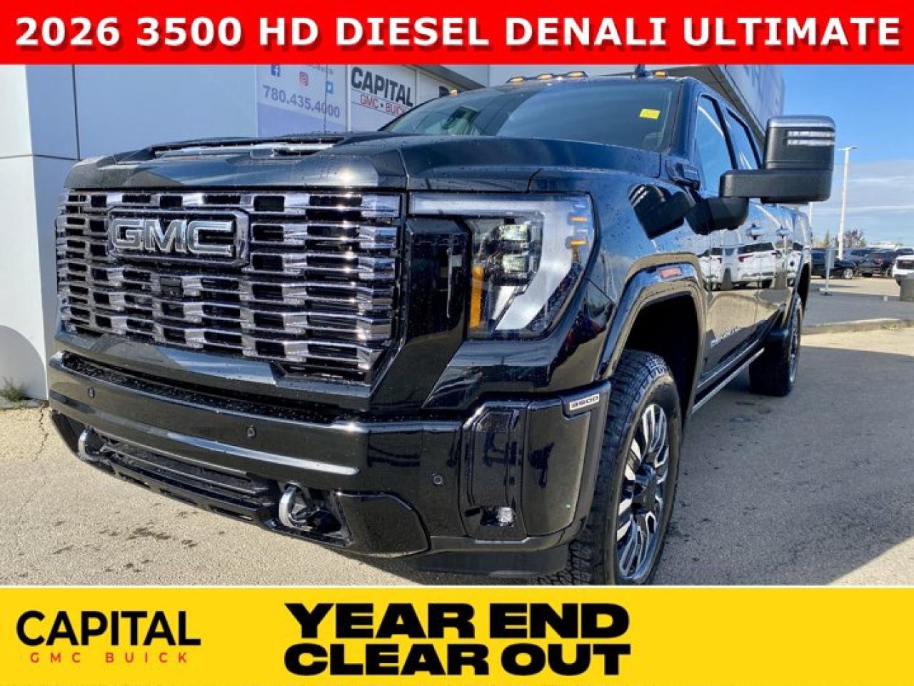 New 2026 GMC Sierra 3500 HD Crew Cab Denali Ultimate for sale in Edmonton, AB