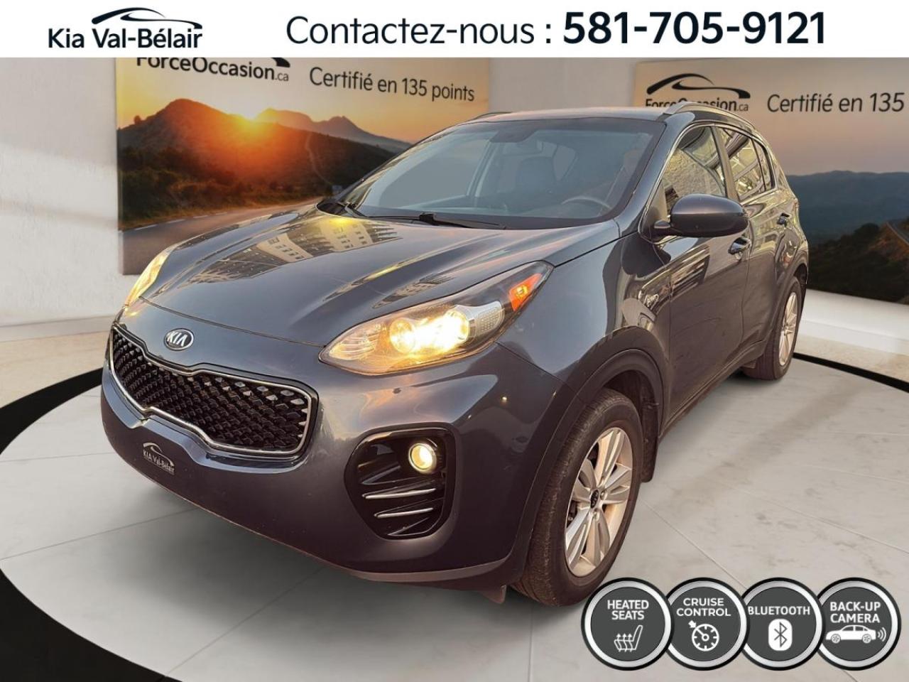 Used 2018 Kia Sportage LX *AWD *CRUISE *CAMERA *CARPLAY *SIEGES CHAUFF for sale in Québec, QC