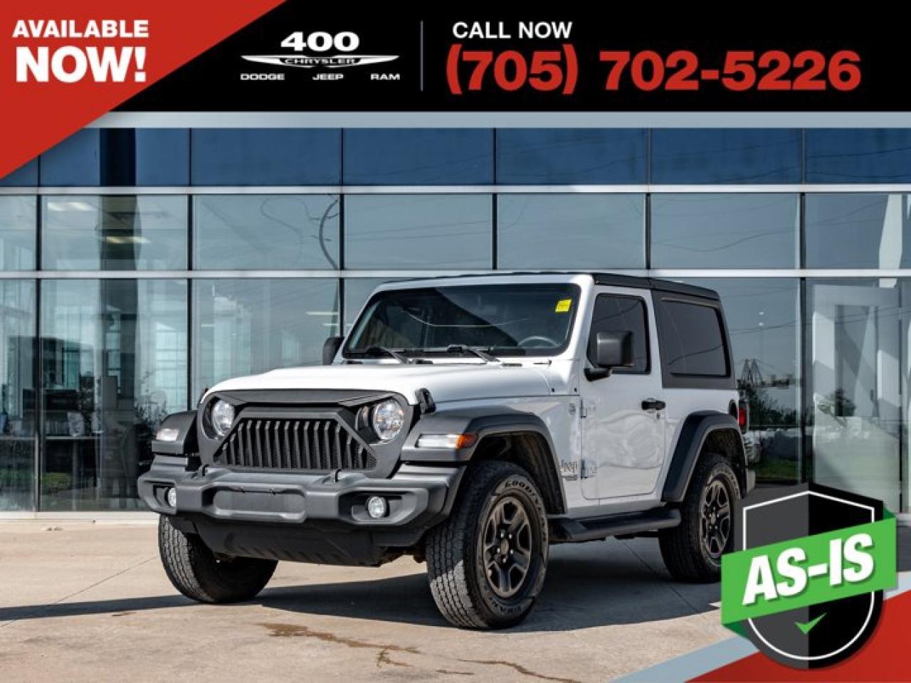 Used 2019 Jeep Wrangler SPORT for sale in Innisfil, ON