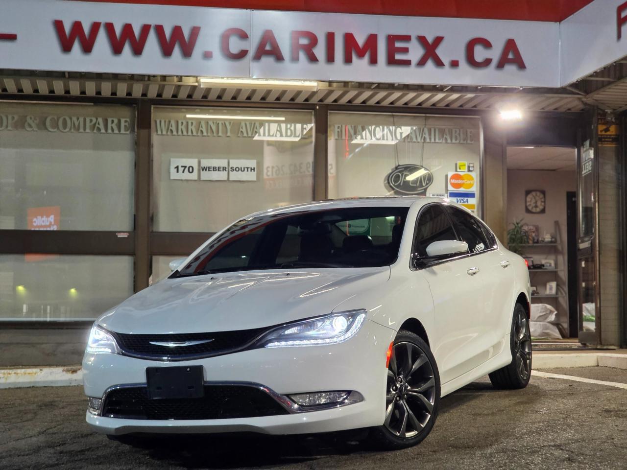 Used 2015 Chrysler 200 C AWD | V6 | Premium Audio | Navigation | Leather for sale in Waterloo, ON