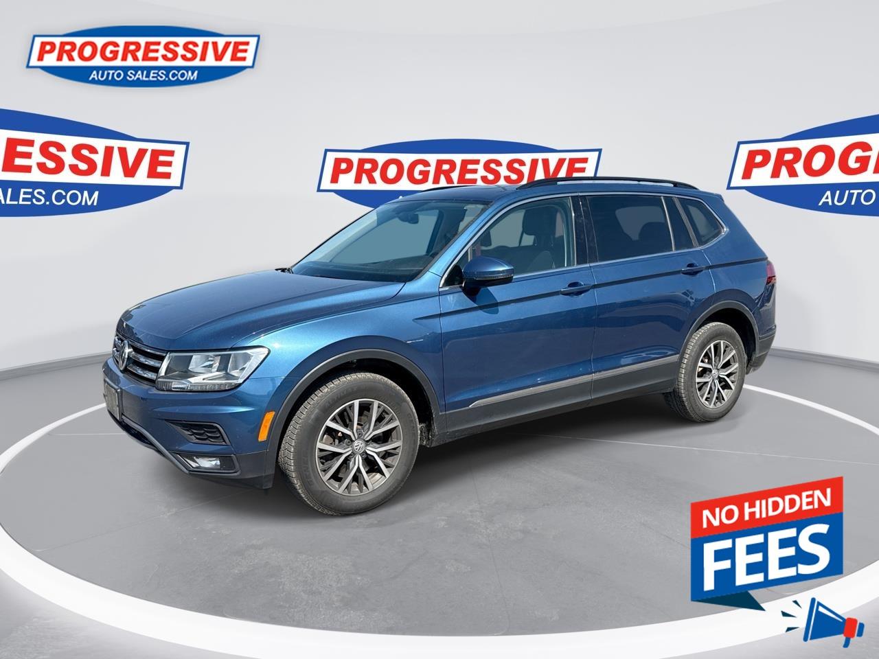 Used 2018 Volkswagen Tiguan COMFORTLINE for sale in Sarnia, ON