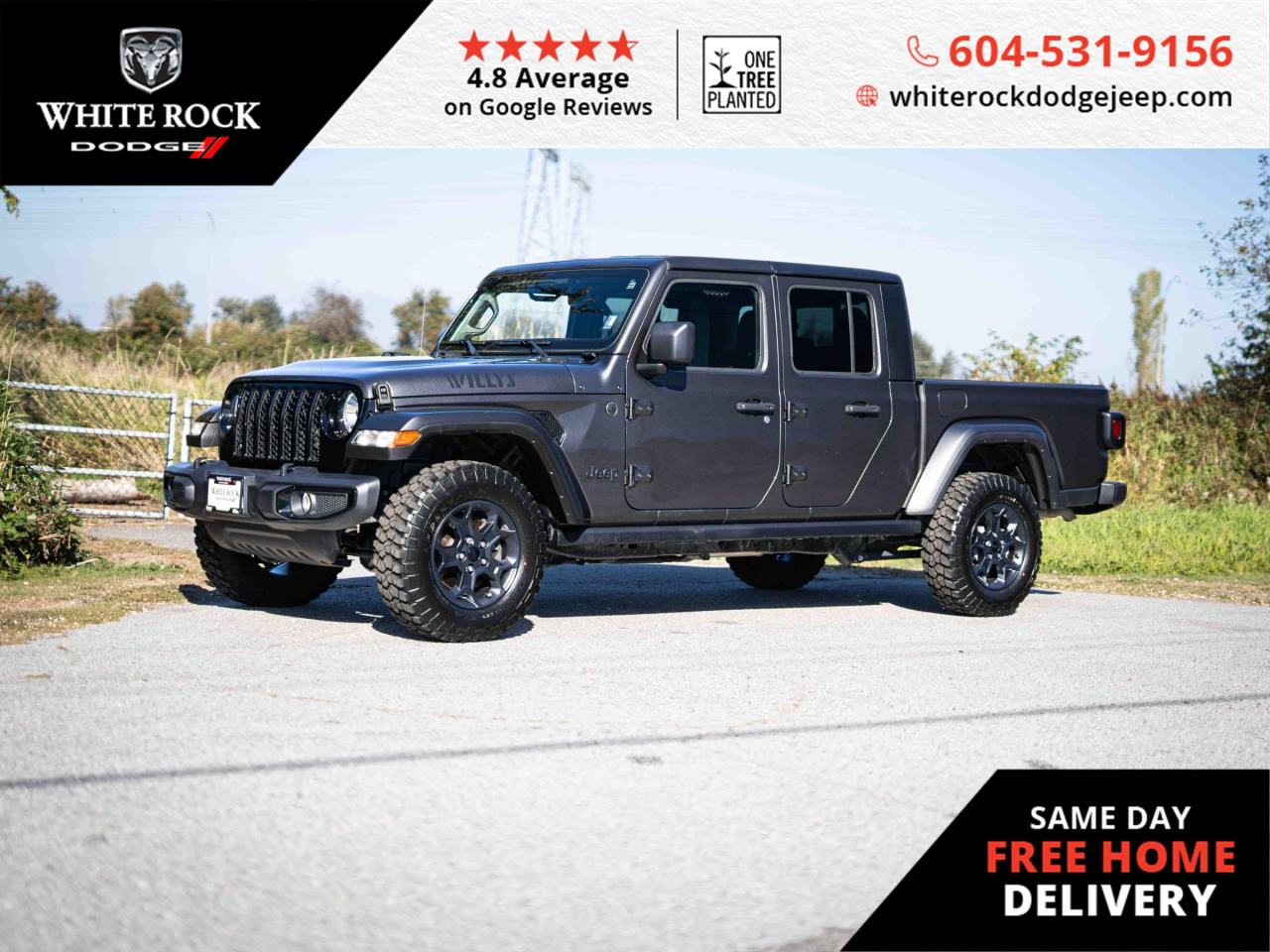 Used 2023 Jeep Gladiator Sport S for sale in Surrey, BC