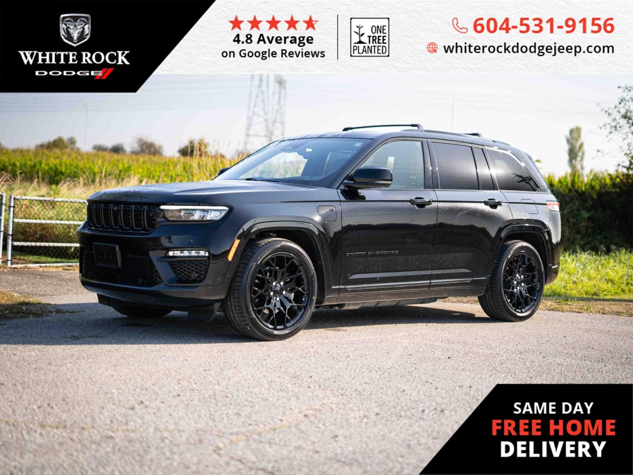 Used 2022 Jeep Grand Cherokee 4XE SUMMIT for sale in Surrey, BC