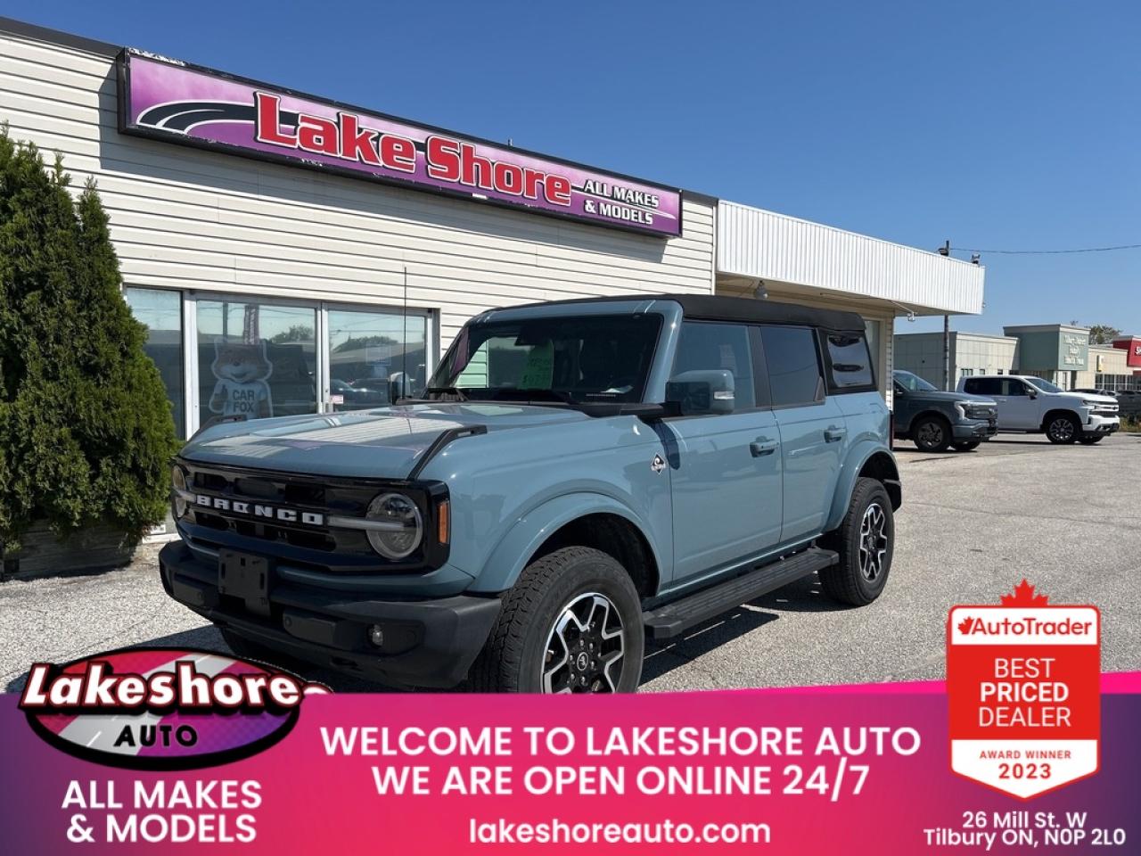Used 2023 Ford Bronco Outer Banks for sale in Tilbury, ON